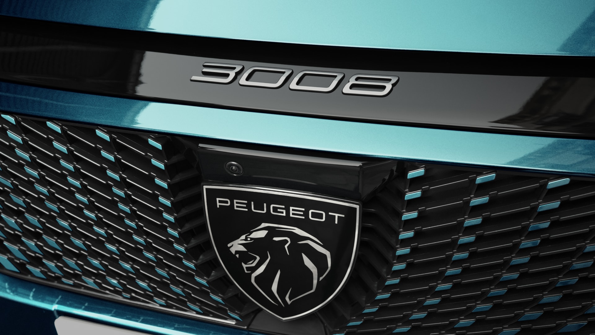 PEUGEOT E-3008 vue avant calandre