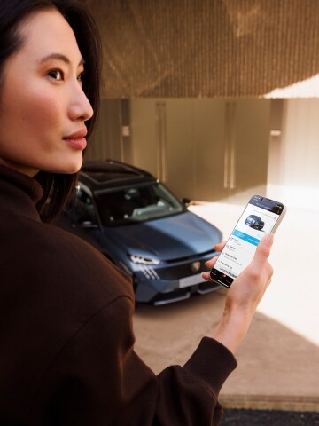 PEUGEOT E-5008 solutions de recharge via la PEUGEOT App