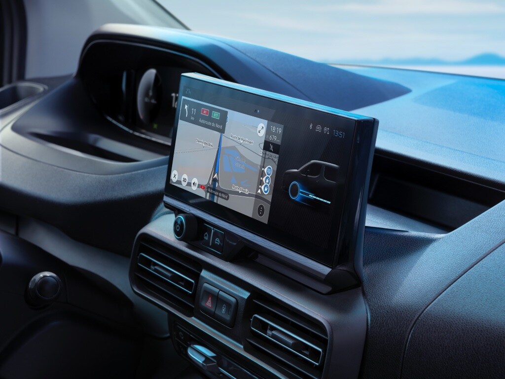 Nouveau PEUGEOT E-PARTNER écran tactile de 10 pouces